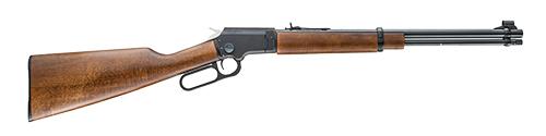 CHIAPPA LA322 22LR CARBINE MATTE BLK 18.5 BBL  wood stock  15RD