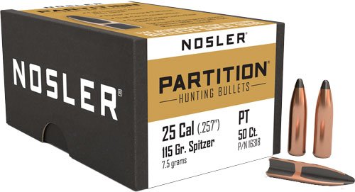 NOSLER BULLETS 25 CAL .257