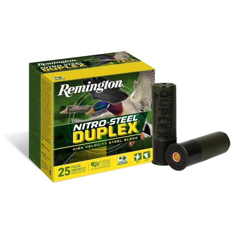 Remington Nitro-Steel Duplex 12 Gauge 1-1/4 oz steel shot #2 and #6