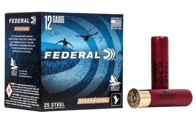 Federal Speed-Shok 12 Gauge 3-1/2" 1 3/8 oz #3 steel shotshells