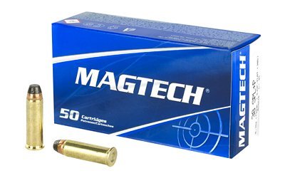 Magtech Sport Shooting .38 Special +P 125-grain Semi-Jacketed Soft Point ammunition box