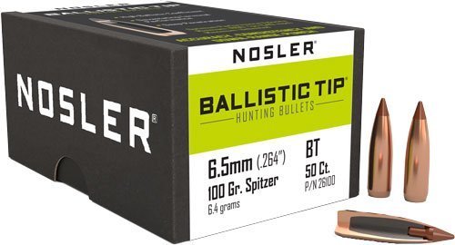 NOSLER BULLETS 6.5MM .264 - Image 2