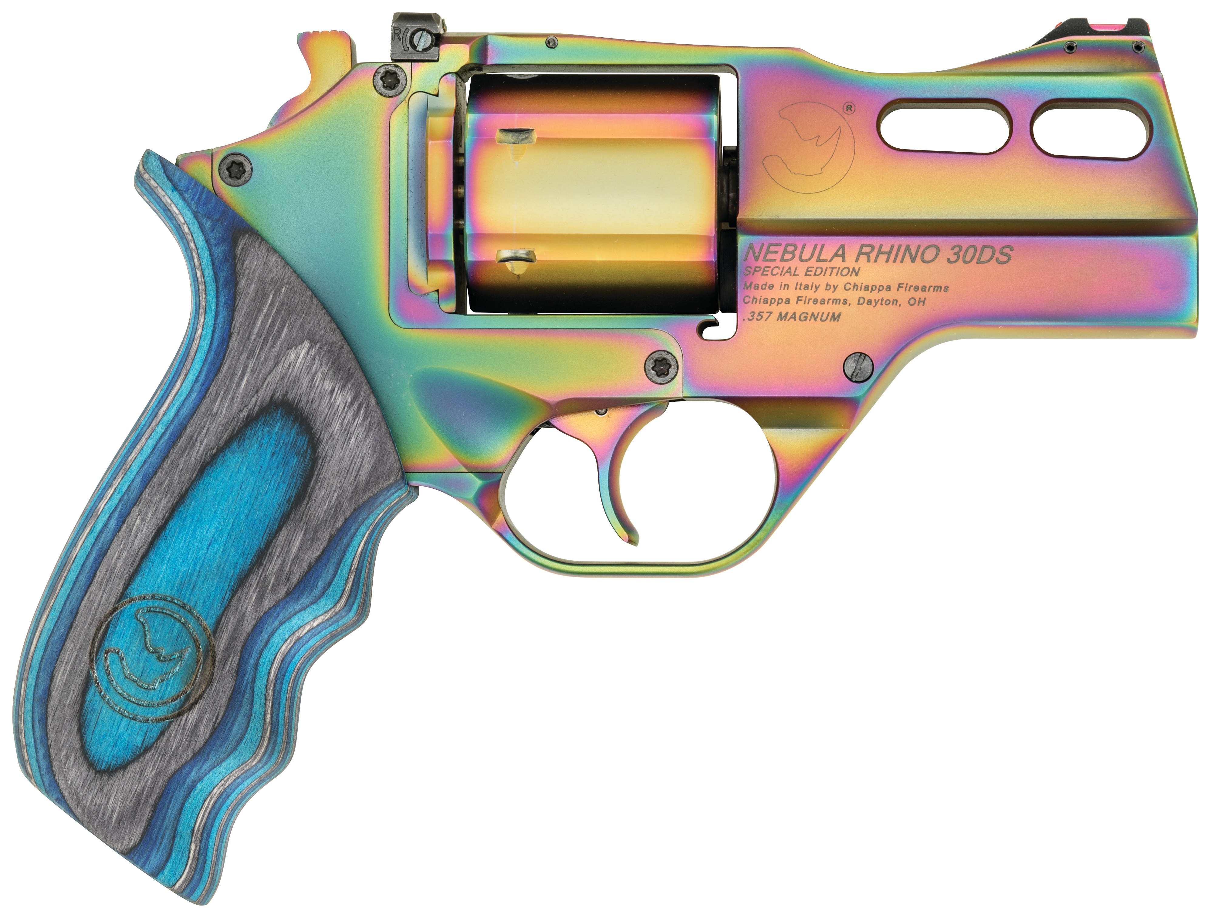 CHIAPPA FIREARMS RHINO 30DS 357 3" NEBULA AS CA