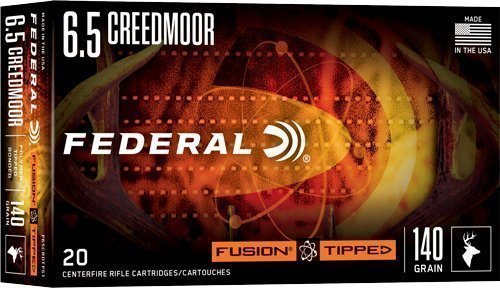 Federal Fusion 6.5 Creedmoor 140-grain polymer-tipped ammunition