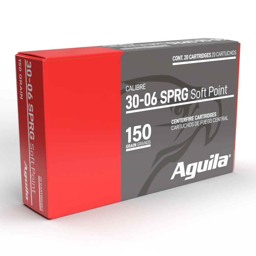 Aguila Ammunition .30-06 Springfield 150-grain Soft Point 20rd box
