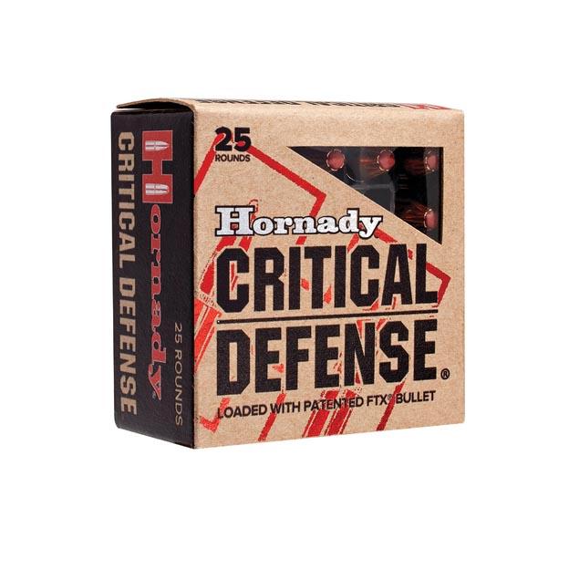 Hornady Critical Defense .357 Magnum 125-grain FTX ammunition