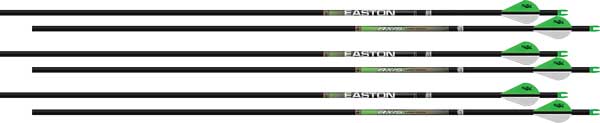 EASTON ARROW AXIS 4MM 400 2" - BLAZER VANES 6-PACK LONG RANGE