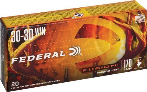 Federal Fusion 30-30 Win 170-grain Fusion Soft Point ammunition