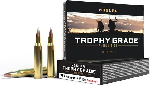 Nosler Trophy Grade .257 Roberts 110-grain AccuBond ammunition