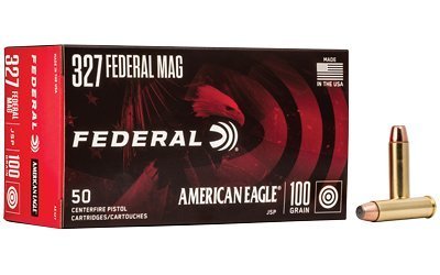 Federal American Eagle .327 Federal Magnum 100 grain Jacketed Soft Point ammunition