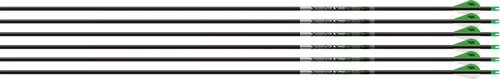EASTON AXIS 5MM 500 W/ HALFOUT - 6-PACK W/ 2" BLAZER VANES