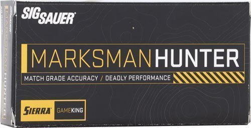 Sig Sauer Marksman Hunter GameKing .308 Win 165-grain HPBT ammunition