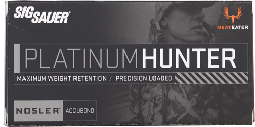 Sig Sauer Platinum Hunter Accubond .308 Win 165-grain polymer tip ammunition