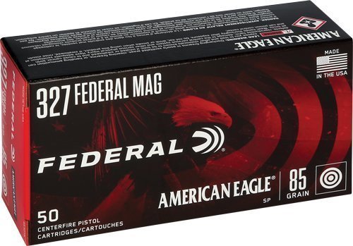 Federal American Eagle .327 Federal Magnum 85 grain Jacketed Soft Point ammunition