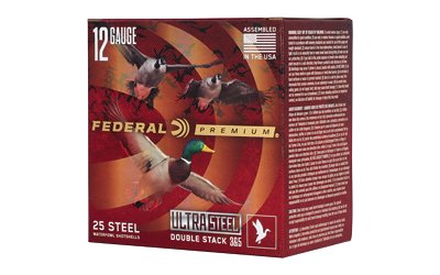 Federal Premium Ultra Steel 12 Gauge 3-inch 1-1/4 oz steel shot ammunition