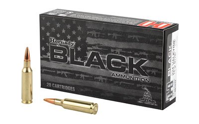 Hornady Black .224 Valkyrie 75-grain BTHP ammunition