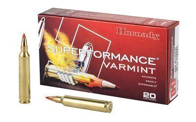 Hornady Superformance Varmint .204 Ruger 40-grain V-MAX polymer tip ammunition