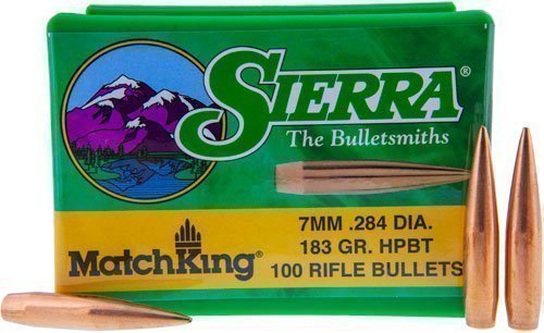 SIERRA BULLETS 7MM .284 - 183GR HP-BT MATCH 100CT - Image 2