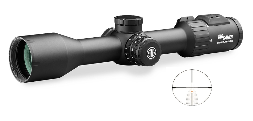 SIG Sauer Sierra6BDX 3-18x44 BDX-R2 rifle scope 30mm