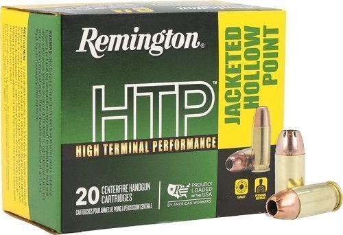 Remington HTP .45 ACP Jacketed Hollow Point ammunition