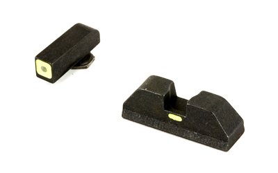 AmeriGlo GL614 CAP tritium sight set for Glock green front and LumiGreen rear