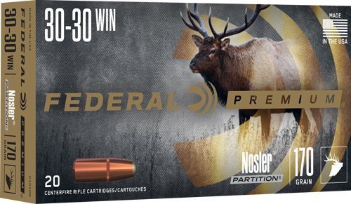 Federal Premium Vital-Shok .30-30 Winchester 170-grain Nosler Partition ammunition