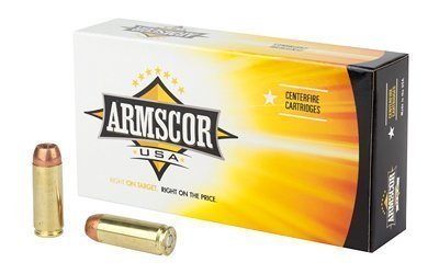 Armscor 50 AE 300-grain Hornady XTP hollow point ammunition