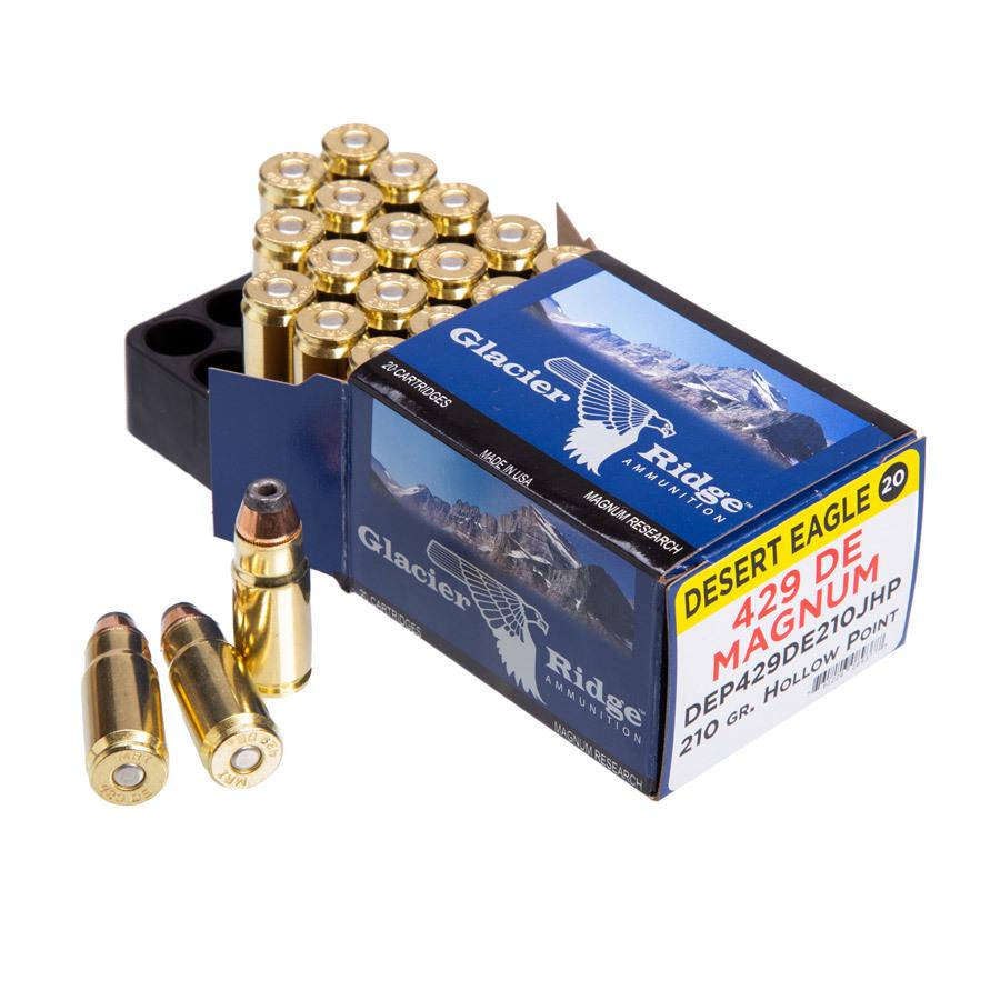 Magnum Research Desert Eagle 429 DE 210-grain JHP ammunition