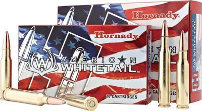 Hornady American Whitetail .300 WSM 165-grain InterLock jacketed soft point ammunition
