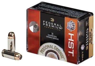 Federal Premium HST .40 S&W 180-grain JHP ammunition 20-round box