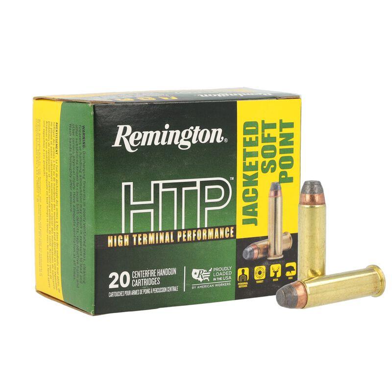 Remington HTP .44 Rem Mag 240-grain Jacketed Soft Point ammunition