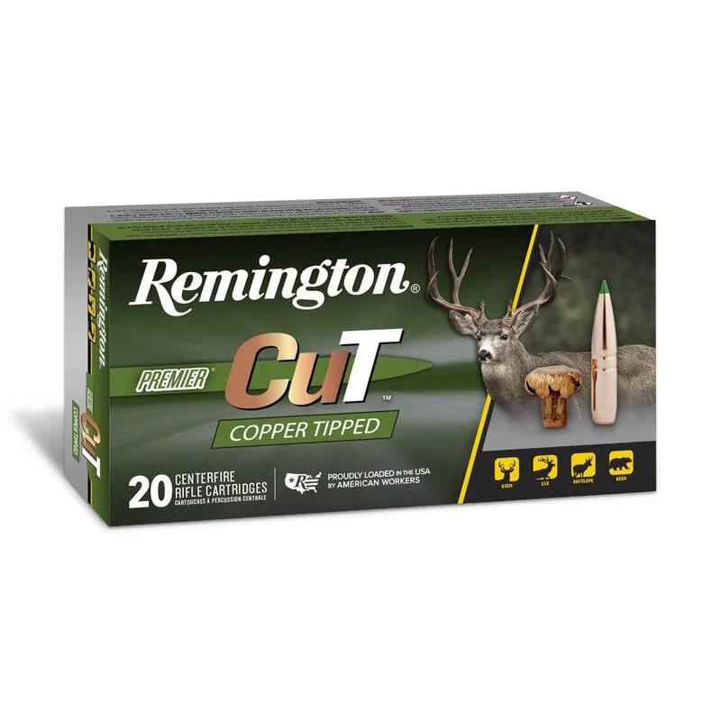 Remington Premier CuT 7mm Remington Magnum 150-grain copper-tipped ammunition