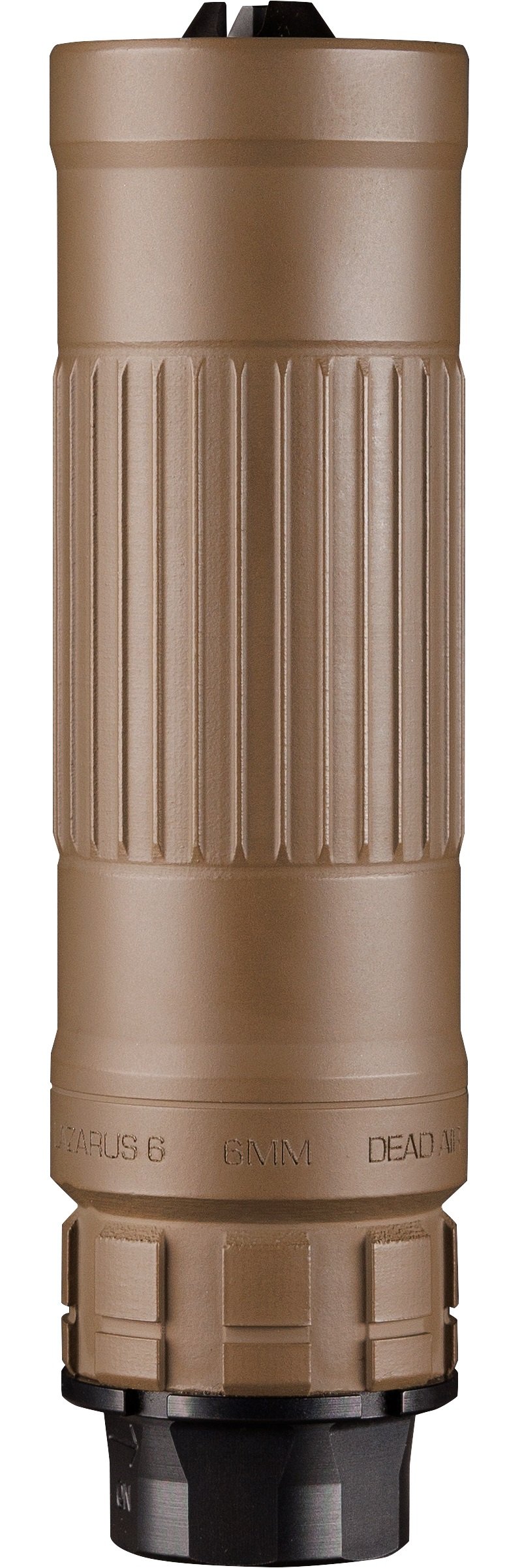 Dead Air Lazarus 6 Xeno suppressor 6mm ARC 5.56 NATO FDE