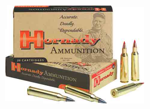 Hornady Varmint Express .223 Rem 55-grain V-MAX polymer-tipped ammunition
