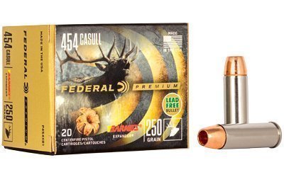 Federal Premium P454XB1 .454 Casull 250-grain Barnes Expander BRX ammunition