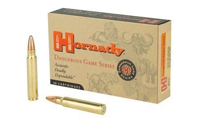 Hornady Dangerous Game .375 Ruger 270-grain Jacketed Soft Point (SP-RP) ammunition