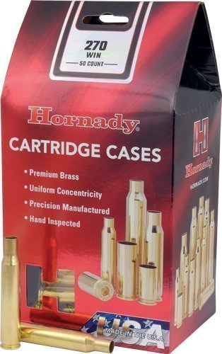 HORNADY UNPRIMED CASES 270 WIN - 50 PACK 5PK/CS