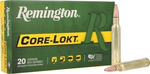 Remington Core-Lokt .300 Weatherby Magnum 180-grain Pointed Soft Point ammunition
