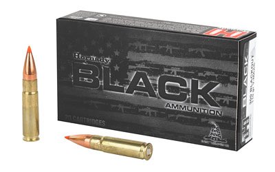 Hornady Black .300 AAC Blackout 110-grain V-MAX polymer-tipped ammunition 20rd