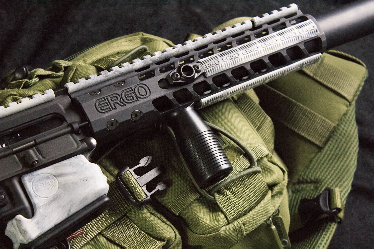 ERGO 4-Slot M-LOK WedgeLok Rail Cover (4PK) - Black