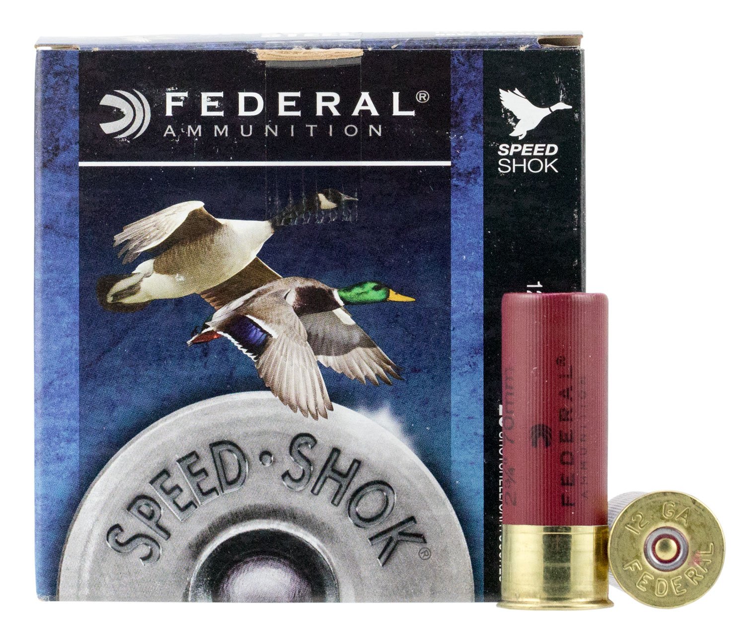 Federal Speed-Shok 12 Gauge 2.75in #3 Steel Shot 1-1/8oz ammunition
