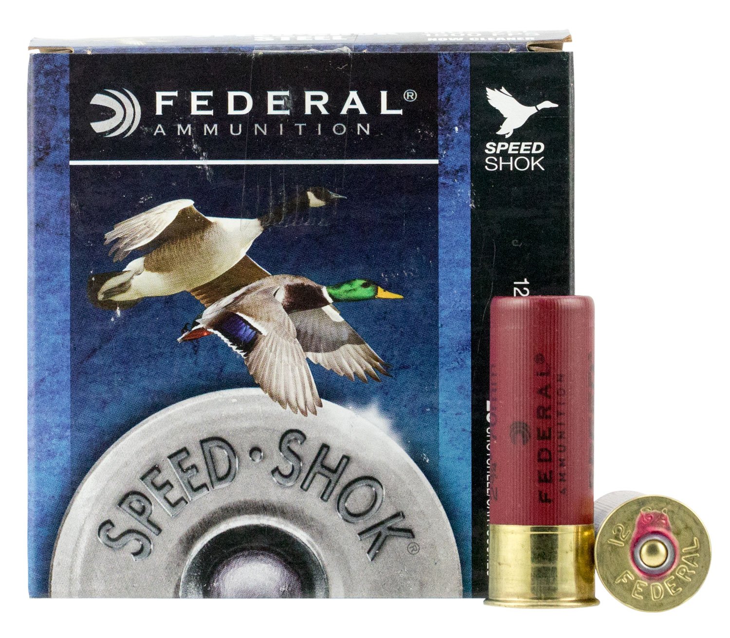 Federal Speed-Shok 12 Gauge 2-3/4" 1-1/8oz #6 Steel Shot ammunition