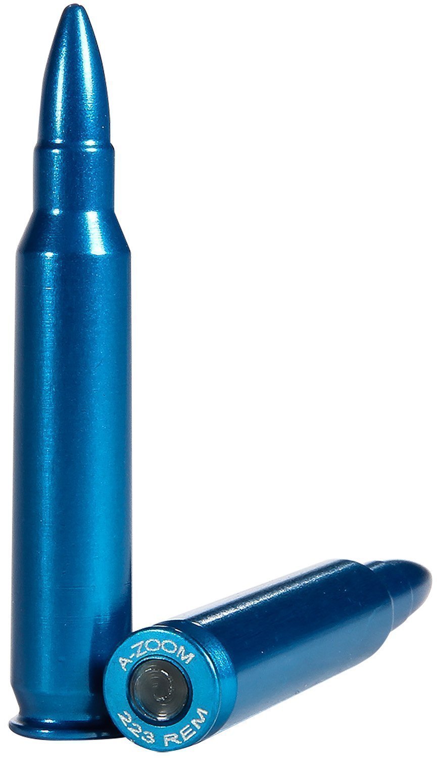 A-Zoom Metal Snap Caps .223 Remington 10-Pack blue training rounds
