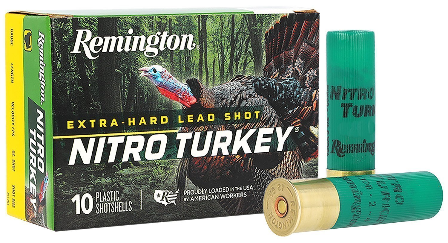 Remington Nitro Turkey 12 Gauge 2.75-inch number 4 lead shot ammunition