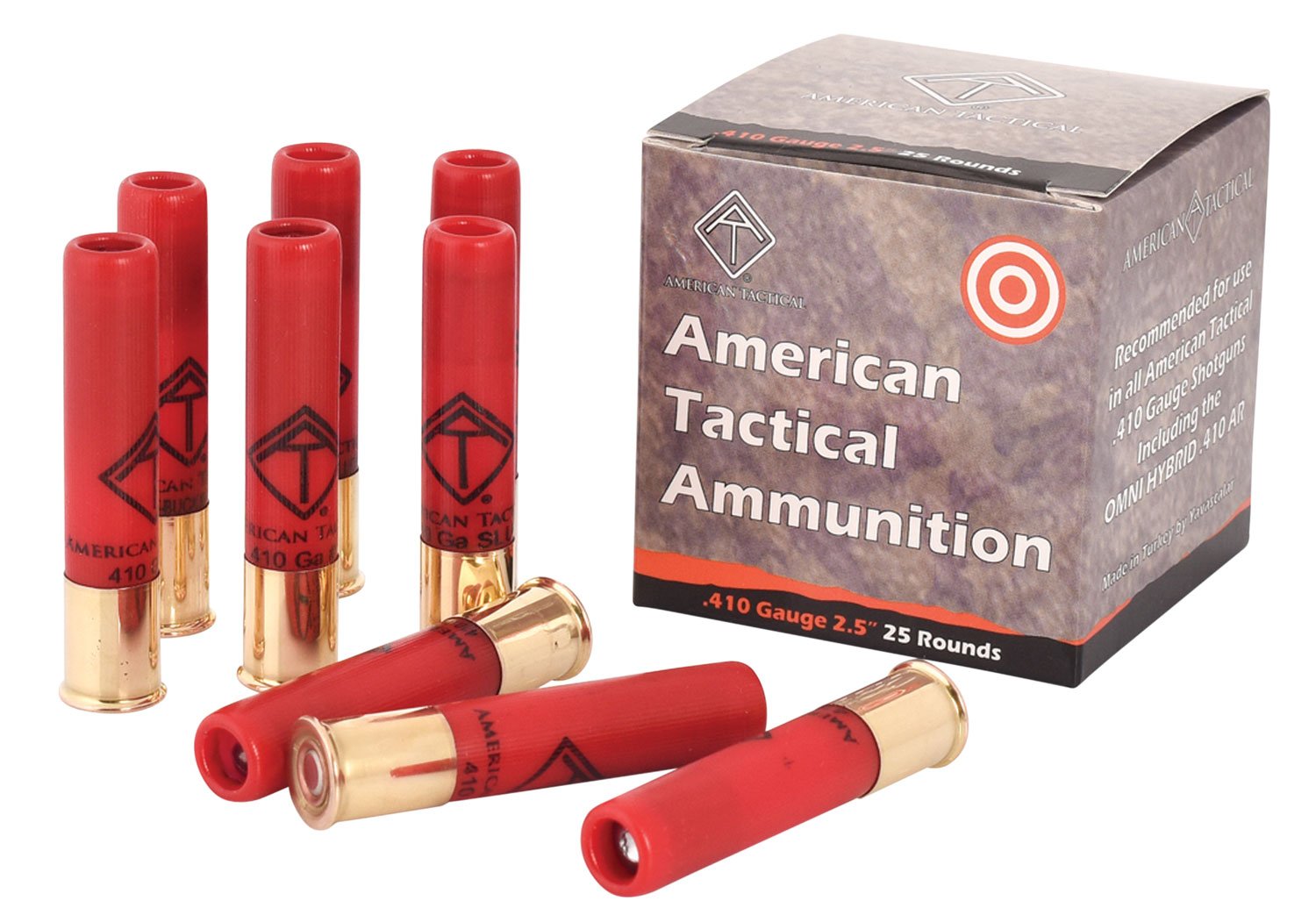 American Tactical ATI .410 Bore Rifled Slug 2.5-inch 25-count