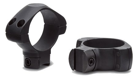 Konus 7419 Steel Rings  Black 30mm 3/8" Grooved Receiver Medium 0 MOA