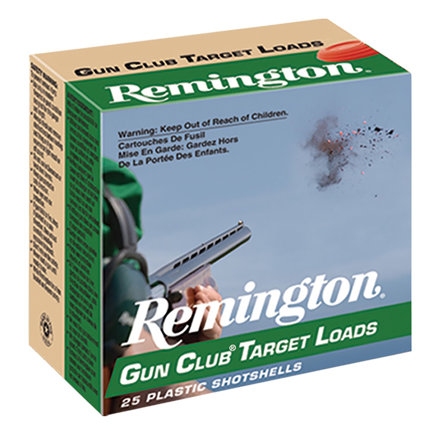Remington Gun Club Target Load 20 Gauge 7/8 oz #9 lead shotshells