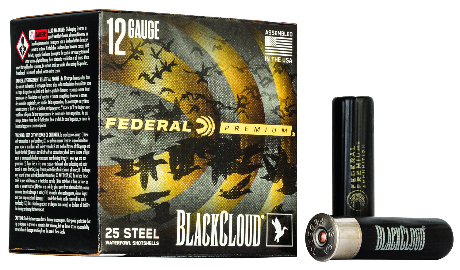 Federal Black Cloud FS Steel 12 Gauge 3.5in 1-1/2 oz #3 shot