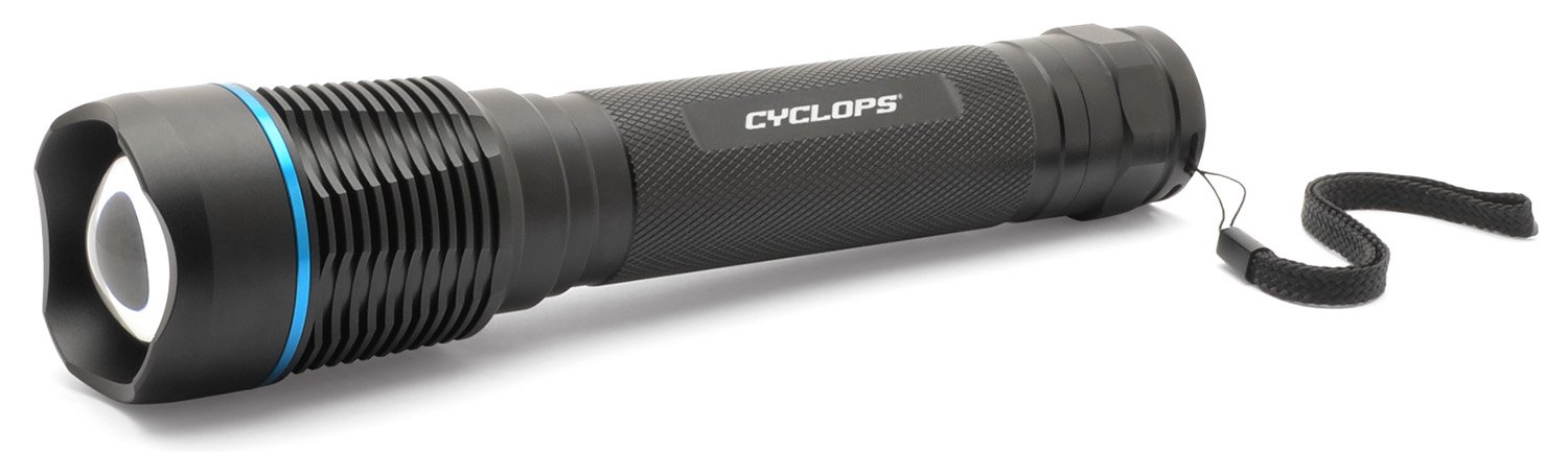 Cyclops CYCFLB2000 Brontes 2K  Black Anodized 2000 Lumens White Cree LED