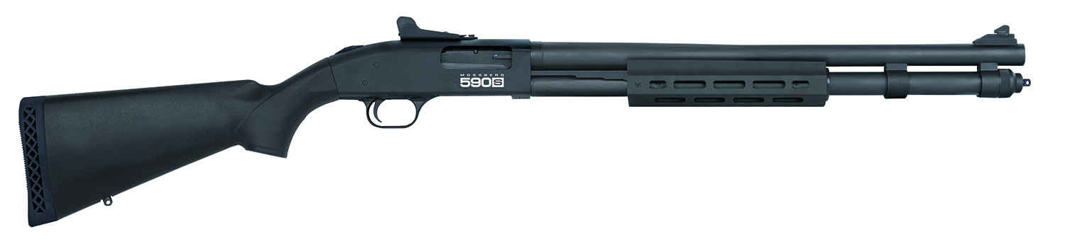Mossberg 590S 12 Gauge 20in pump-action shotgun